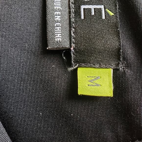 Lysse Black Crushed Velvet Pull On High Rise Stretchy Ankle Pants Size Medium - Picture 10 of 12